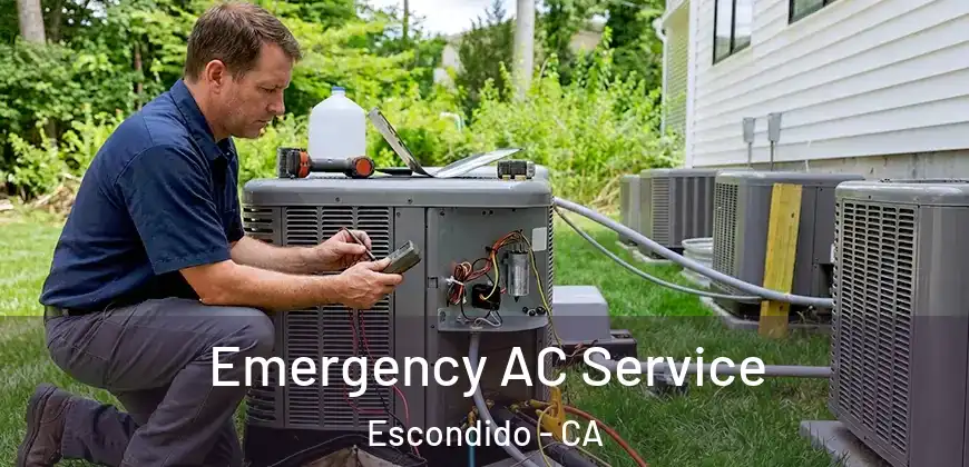  Emergency AC Service Escondido - CA